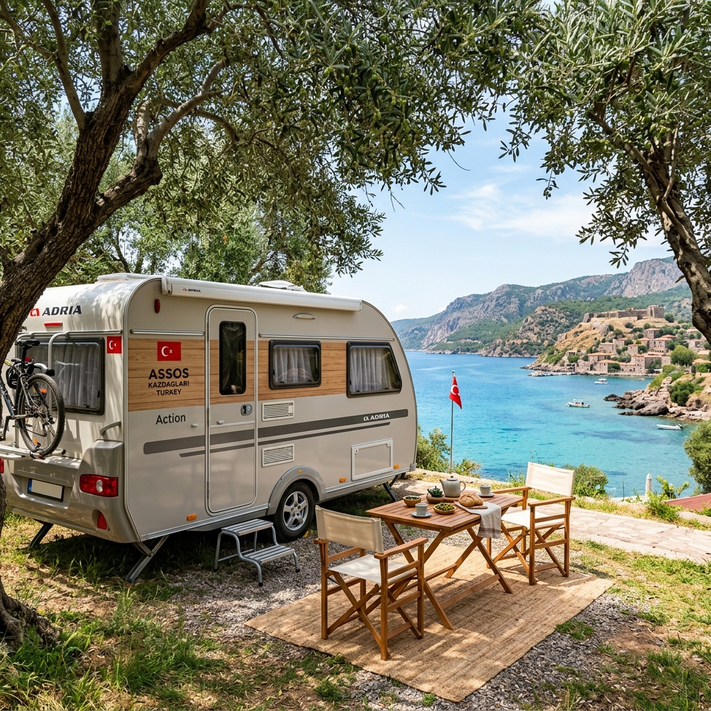 Karavan Önü Oturma Alanı